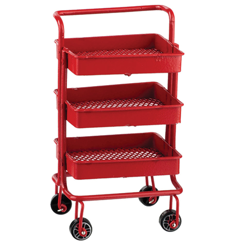 Small Utility Cart, Red